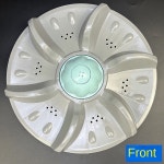 호환 가능 세탁기 펄세이터 플레이트XQB70-7018 XQB68-688G XQB65-628G XQB75-7568 : 델루아6744a