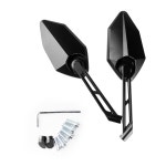 JPMODAO 오토바이 미러용 8mm와 10mm의 범용 사이드 미러, MT-01, MT-03, MT-07, MT-09, SR, FZ-07, FZ-09용 : MMA허브