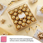 초콜릿 바 포장 장식용 Pcmursal 300개 포장지, 6x6인치 캔디 포장지 유색 알루미늄 호일 : 지글샵01