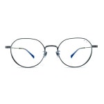 쿠케리 CC909 오버사이즈안경테 4종컬러 원형 티타늄 54mm 공용 17g : 팝스옵티크