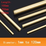 황동 원형 막대 1mm 2mm 3mm 4mm 5mm 6mm 8mm 10mm 12mm 14 : 튼튼이네가게