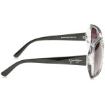 제시카 심슨 여성 J5234 오버사이즈 빈티지 버터플라이 선글라스 : 보석함2