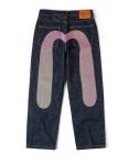 에비수 X 아이스크림 DAICOCK PRINTED BAGGY JEANS 다이콕 러닝독 프린트 배기 청바지 BSTL : 베스트.리