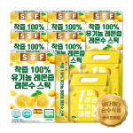 [3+3] 총84포 NFC착즙 100% 유기농 레몬즙 레몬수 레몬원액 스틱 레몬물 : 순수식품