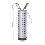 REHUPTU 360 회전 안경 디스플레이 랙, 스탠드, 44쌍 용량, 선글라스... 조립, 모든 스타일의 안경에 이상적임 (원형) Round : 웨이브하우스몰