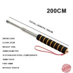 1.3M ~ 2M 중공 드럼 해머 하우스 검사 도구 스테인레스 스틸 텔레스코픽 감지 타일 : 거리아