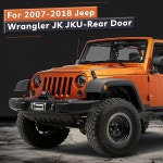 2007-2018 지프 랭글러 JK JKU 2/4 도어, 2팩 리어 도어 사이드 인서트 정리 포켓과 호환되는 칼보 메탈 보관함 : 고셀렉트샵