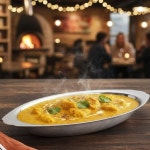 소로 에센셜 - 15온스. 스테인리스 스틸 타원형 오 그라탕 접시 세트 개별 서빙용 카세롤 라자냐 & 코블러스 테이블 서빙 : 포멜로워크