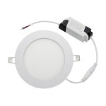 LED 통 라운드 램프 3W 6W 9W 12W 15W 25W 디밍이  천장 매입형 전구 AC 85-265V SMD 2835 패널 조명(드라이버 포함) : 크로천