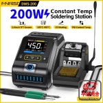 FNIRSI DWS-200 납땜 인두기 스테이션 급속 가열 핸들 호환 전자 용접 리워크 도구 : 라이프스타일컴퍼니1