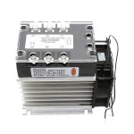 팬 및 라디에이터가 있는 3상 고체 상태 릴레이 24-480VAC 10/25/40/60/80A 제어 AC SSR(25A) 10A : 글로비토리