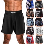 반바지 그래플링 킥복싱 무에타이 복싱 남성용 격투 Black Small : 로고스컴퍼니