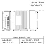 1pc 3상 하이브리드 서보 스테퍼 드라이버 H2-2206 HBS2206 8N 네마34 모터 86 110mm 라우터 3D 프린터 절단(120 쇼트 세트) : 위시팝