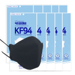 닥터피앤비 프리미엄 보건용 마스크 KF94 비말차단마스크 L(대형), 화이트 새부리형, 50개 : 혜원클린