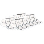 사우코니 남성용 런드라이 볼트 퍼포먼스 쿼터 양말, L-XL(6켤레, 12켤레) 구매 가능 1 Grey (6 Pairs) Large : 초송