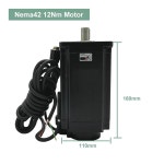 스테퍼 모터 3상 네마34 네마42 네마52 4.5/8.5/12/16/20/24/35/50Nm 14/19mm 축 AC80-240V EC3522 EC3822 드라이버 키트(네마42 : 위시팝