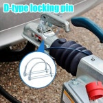 트레일러 커플러 핀 와이어 잠금 프리미엄 맥세이프 헤비 듀티 아연 아치형 농장 잔디 정원 : 베리체