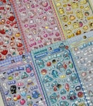 산리오봉봉 2탄 시즌2 키티 폼폼푸린 시나모롤 한교동 팝씰 봉봉스티커 bonbon drop 올록볼록[일본직수입] : 핑크젤라또