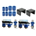 피터빌트 후드 롤러 부싱용 리시라인 오토 및 엔진 후드 힌지 피벗 볼트 부싱 키트 후드 범퍼 피터빌트 379 378 377 375 357 385 교체... 