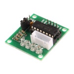 아오킨 1세트 28BYJ 48 5V 4상 스테퍼 모터 드라이버 보드 ULN2003 아두이노용 1 ULN2003 : 바사CP