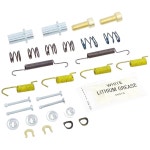 레이 석면 H7348 프로페셔널 등급 주차 브레이크 하드웨어 키트 : 듀라니스