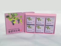 송산 포도로 만든 건강차 와인레드티 6개입+6박스 [병문안 , 명절, 연말 선물] : 숨 soom