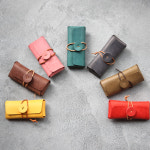 도장집 인감 도장 케이스 가죽 도장집 파우치 각인 : 레더쿡