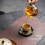 [다도 러너] 예향원 특수가공 합성피혁 방수 다석 양면 티테이블 매트 E-10751 : 예향원