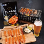 신선수산 국내산 꽃처럼 조미 오징어 200g+200g 2봉 슬라이스 : 신선수산