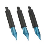 홍디안 만년필 블루닙3종세트 파인 엑스트라파인 벤트닙 1850 1851 M2 517D 525 920시리즈용 DS-12 : 프레스티바