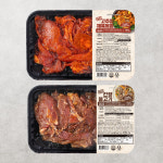 꿀맛나는세상 한돈 양념육 1kg (고추장 제육볶음 500g+간장 불고기 500g) 뒷다리 : 홈스쿡