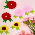 카네이션펠트코사지 어버이날이벤트 어버이날선물 가정의달행사 카네이션만들기키트 : 셀스토어마켓
