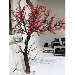 장식전구 정원 야경 인조 LED 야외 조명 장식용 조형물 트리 나무 방수 홈파티 무드등 자연형태 1 2m 높이 1m 폭 : 슬렉트온