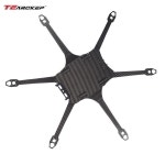 TEARCKEP GX-V6-10 인치 V6 6축 탄소 섬유 랙 대형 항해 광섬유 교차 기계 braço esquerdo dianteiro : 프라임무역91