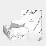 크리스마 순면 대용량 국내생산 엠보화장솜 1,200매(600매 2박스) : 크리스마