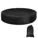 55갤런 드럼 뚜껑 맞습니다 대부분의 가능한 버킷과 쓰레기통에 있는 방수 커버, 커버는 조절 드로스트링이 패브릭 : Bridge Agent