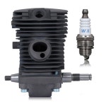 Atunee 1132 030 0402 스틸 MS170 MS180 018 전기톱용 실린더 키트 크랭크샤프트 니들 베어링 교체 11320 : MMA허브