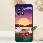 언타이틀 구스 게임 케이스 OnePlus 13s 13 13R 12 12R 11 10 10R 10T 8T Nord 5 CE 4 2 3 Lite N10 N20 N30 커버 : Dieu종합쇼핑몰