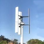 CE 인증 고효율 풍력 팬 24v 48v 5kw 수직형 터빈 발전기 가정용 태양광 하이브리드 전력 시스템 : 프라임무역88