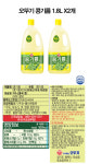 오뚜기 콩기름 식용유 대두유 1.8L X 2개 업소용 가정용 : 안푸드