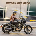 리벨 1100 -2026, 글로시 블랙과 호환되는 투명 윈드실드 디플렉터... 바이저가 장착된 오토바이 프론트 헤드라이트 페어링 카울 : 카페부품창고