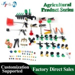 낙농장용 노즐 180  360   노즐 냉각 시스템 청소 14인치 PP 방수 퀵 커넥션 가축 농장 스프레이 : 샤샤바니