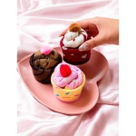 레그 애비뉴 3 포함 구운 않는 PC 세트, 컵케이크 크루 일치하지 디자인이 신선한 직조 양말 3켤레 : Bridge Agent