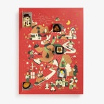 2025 레더라 스위스 초콜릿 클래식 키즈 크리스마스 어드벤트 캘린더 290g : 블루빅벤