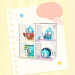 G1662 산리오 정품 가챠 한교동 8종 랜덤박스 세트 선물 귀여운 피규어 장식품 : 쿠마네상점