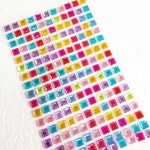 큐빅스티커 사각 2판 큐빅비즈스티커 : 셀스토어컴퍼니