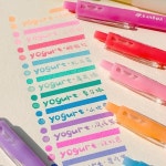 4pcs 아크릴 페인트 컬러 젤 펜 세트 Solf 그립 0.7mm  건조  마커 그리기  학교 F7789 쓰기 : 원드림종합상사5