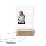 마이비아트 커스텀 기념 아릴릭 명판, 사랑하는 사람을 잃은 사진, 앨범 커버, 선물 조명 아크릴 사진 액자, 하늘에서 온 편지 BFF 01 : 위드미AD