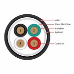 직매장 14awg 4 도체 오디오 케이블 500피트 블랙 : 아이로나