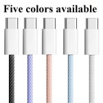 60W PD USB C to C 고속 충전 케이블  호환 아이폰 호환 16 Pro Max Plus  호환  맥북용 : 행복상사몰